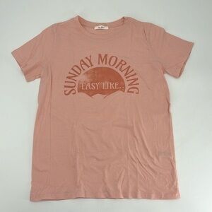 UEC Tres Bien t-shirt “easy like sunday morning “ size small
